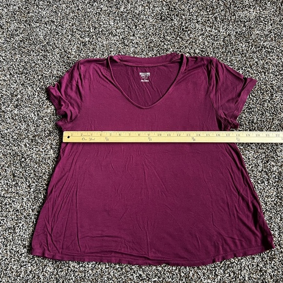 Mossimo Supply Co. Pink Fitted Short Sleeve T-Shirt - Picture 5 of 6